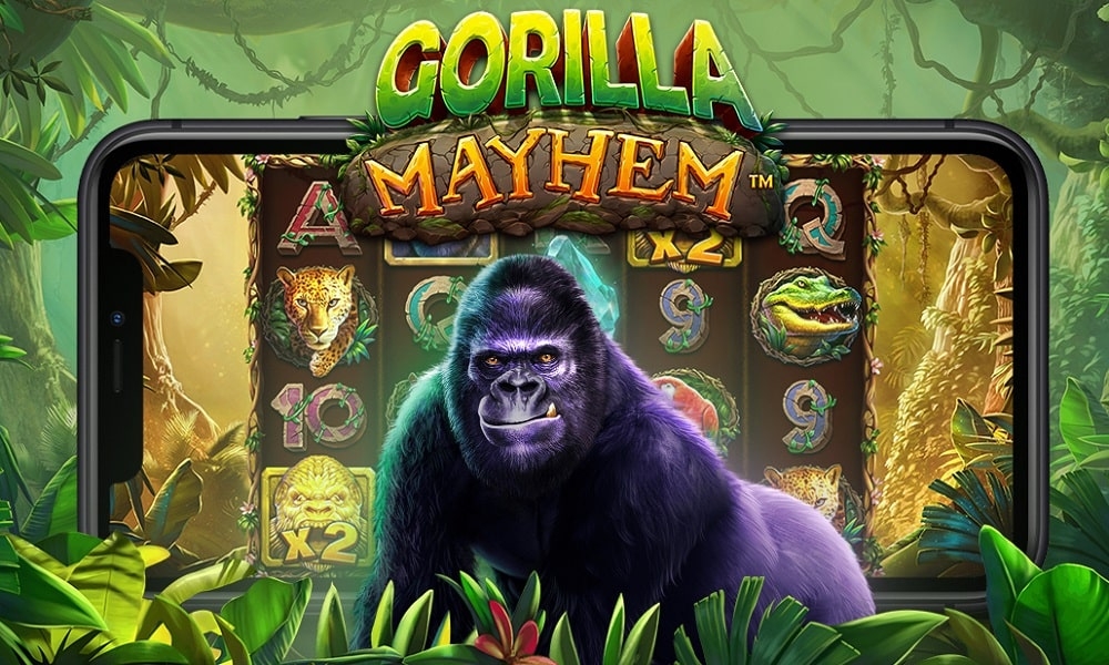 Gorilla Mayhem, Pragmática, jogo de slots, recursos especiais, experiência de jogo